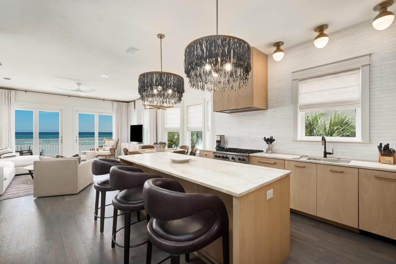 Shellstone Cottage - Beach Front Seacrest Home With Private Pool And 5 Bedrooms Home Inlet Beach 외부 사진