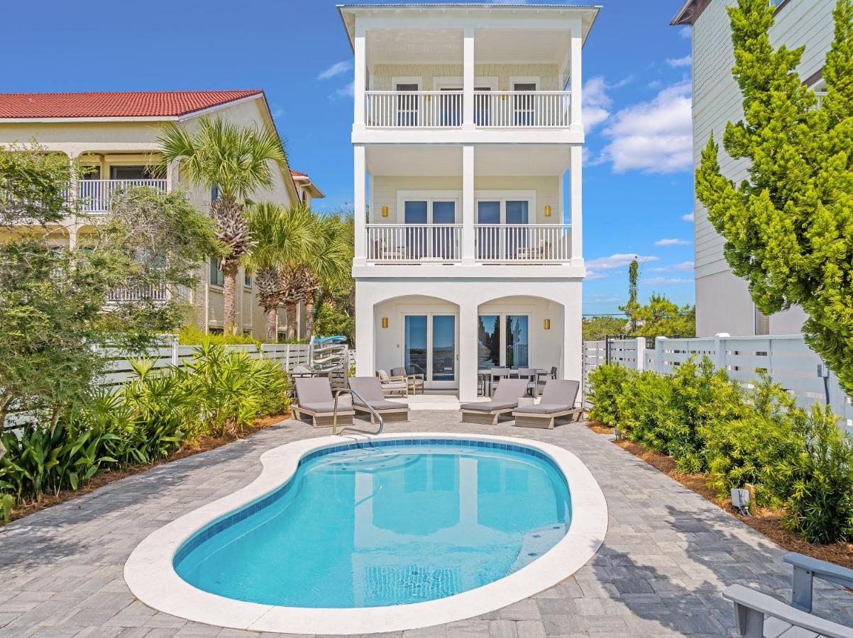 Shellstone Cottage - Beach Front Seacrest Home With Private Pool And 5 Bedrooms Home Inlet Beach 외부 사진