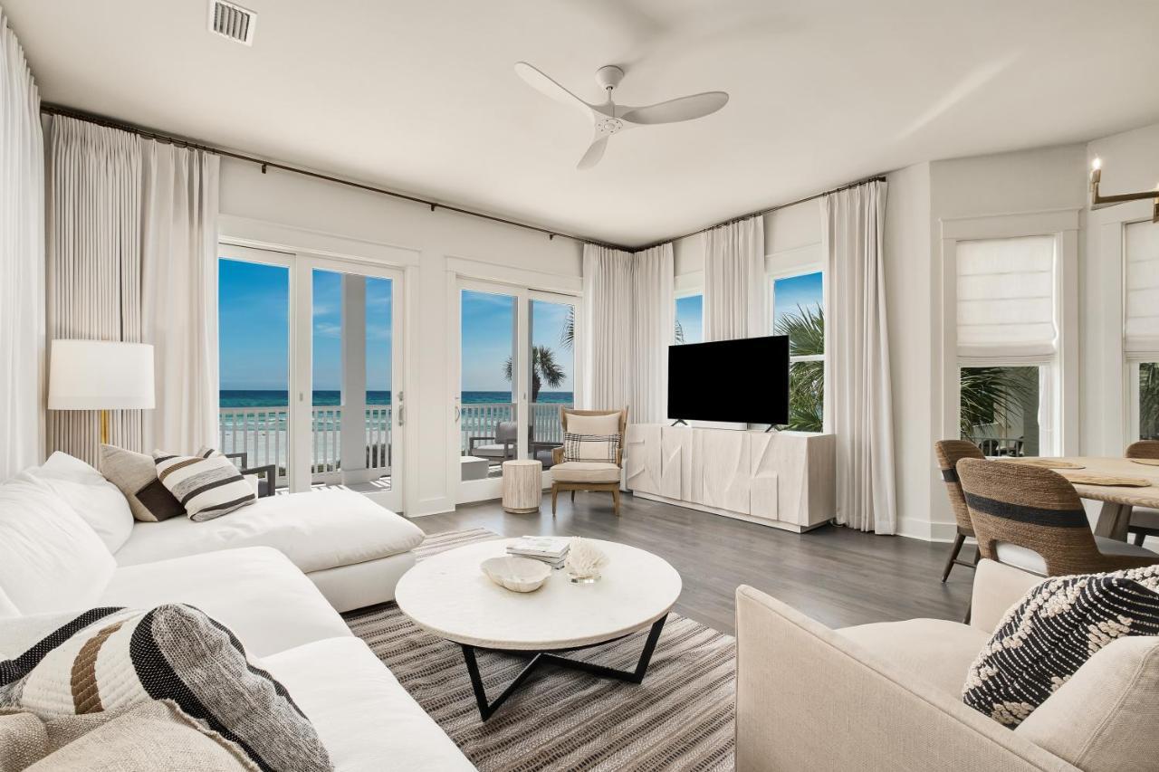 Shellstone Cottage - Beach Front Seacrest Home With Private Pool And 5 Bedrooms Home Inlet Beach 외부 사진