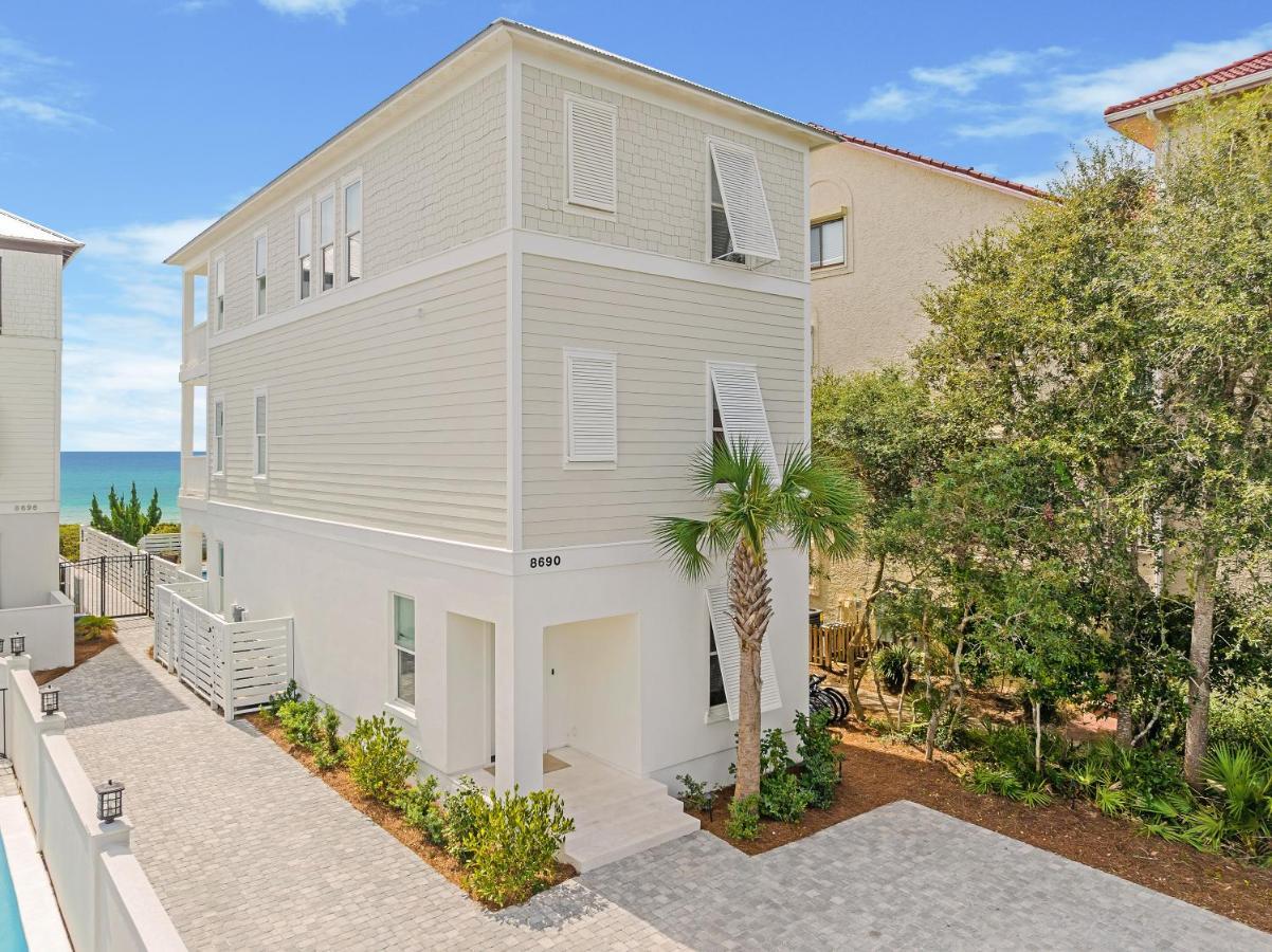 Shellstone Cottage - Beach Front Seacrest Home With Private Pool And 5 Bedrooms Home Inlet Beach 외부 사진